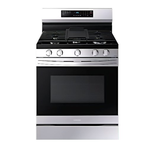 30 in. Gas Stove with Air Fryer and Wi-Fi Samsung-NX60B6515SS-AP